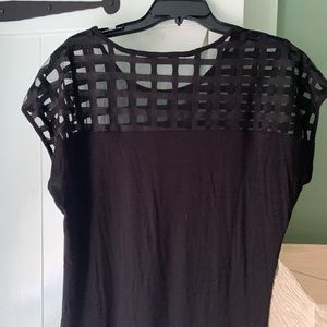 Carol Rose Black blouse
